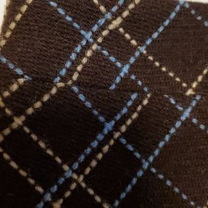 American Eagle Outfitters brown argyle skirt